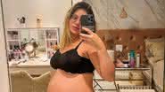 Viih Tube não esconde nada e faz tour por corpo real durante a gravidez - Instagram