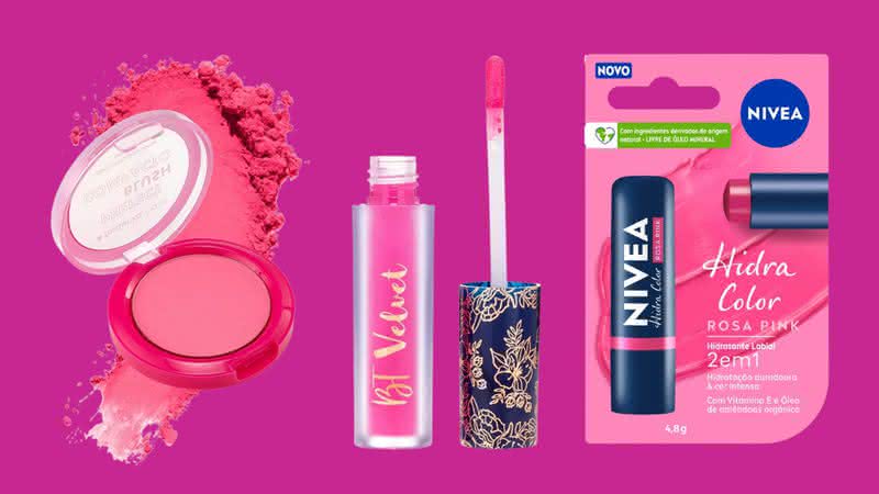 Barbiecore na maquiagem: 10 produtos para seguir a nova tendência - Crédito: Reprodução/Amazon