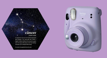 Câmera instantânea, luminária, porta-retrato e outros itens que vão conquistar os cancerianos - Reprodução/Amazon