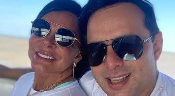 Gretchen e Esdras Souzas distribuem convites de casamento - Instagram