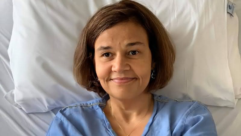 Após fraturar a coluna e ser internada, Claudia Rodrigues recebe alta de hospital em São Paulo - Instagram