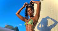Com look lindo, Iza aposta em black power poderoso e deixa web babando - Instagram