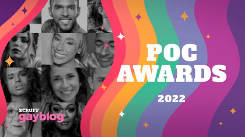 Premiação "Poc Awards" divulga lista de LGBTs brasileiros de indicados na edição de 2022 - Divulgação