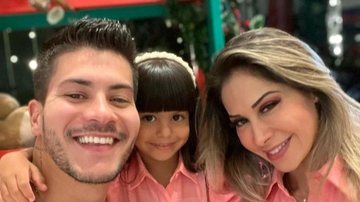 Arthur Aguiar revela como filha reagiu ao divórcio com Maíra Cardi - Instagram