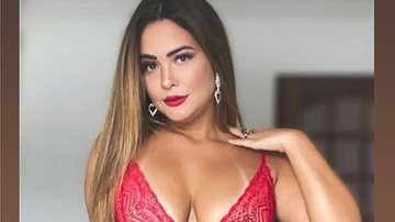 Geisy  Arruda sensualiza e usa fantasia erótica - Instagram