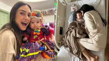 Emocionante! Thaila Ayala escreve relato após cirurgia da filha no coração - Instagram