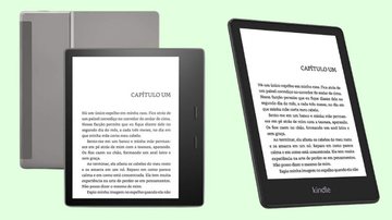 Confira os diferentes modelos de Kindle e escolha seu favorito - Reprodução/Amazon