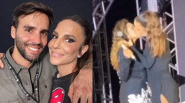 Marido de Ivete Sangalo fala sobre beijo de cantora com Daniela Mercury - Instagram