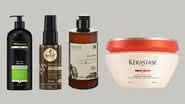 Shampoo, máscara, protetor térmico e muitos outros itens incríveis para garantir na rotina de cuidados - Reprodução/Amazon