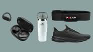 Tênis, smartwatch, garrafa térmica e muitos outros produtos para sua prática de corrida - Reprodução/Amazon