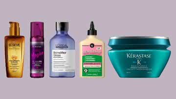 Óleo, acidificante, shampoo, máscara e muitos outros itens incríveis para garantir com desconto - Reprodução/Amazon