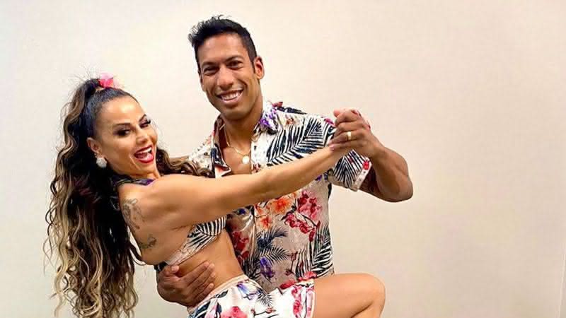 Após polêmicas, parceiro de Viviane Araújo na 'Super Dança dos Famosos' desabafa após eliminação da competição - Instagram