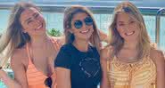Paula, Hariany e Isabella decidiram passar o réveillon juntinhas no arquipélago paradisíaco - Instagram