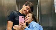 Larissa Manoela e Leo cidade comemoram aniversário de namoro - Instagram