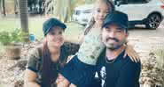 Maiara flagra Fernando Zor tocando piano com a filha de 5 anos - Instagram