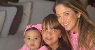 Aos 10 meses, filha caçula de Ticiane Pinheiro sorri e encanta web vestida de coelho - Instagram