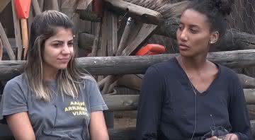 'A Fazenda': Após ser eliminada, Sabrina chama Hariany de falsa - Record TV
