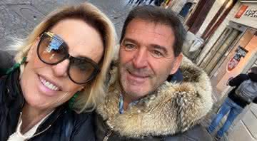Ana Maria Braga se casa com Johnny Lucet - Instagram