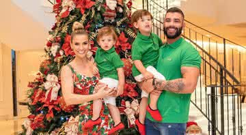 Andressa Suita compartilhou bagunça do marido, Gusttavo Lima, com os filhos - Instagram