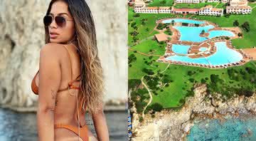 Anitta se hospeda em resort de luxo com diárias de R$58 mil na Itália - Reprodução/ Instagram/Divulgação
