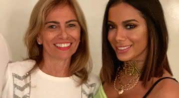 Mãe de Anitta publicou que será avó de bebê de Renan Macedo - Instagram