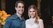 Bárbara Evans e Gustavo Theodoro trocaram alianças durante festa para amigos e familiares - Instagram