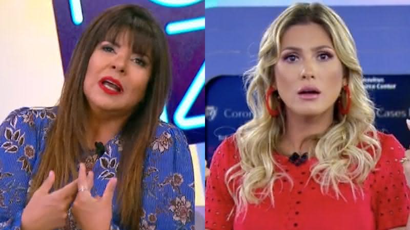 Lívia Andrade e Mara Maravilha foram afastadas do programa 'Triturando' - SBT