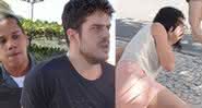 Rafael é preso após dar um tapa na cara de Zuleika em público - TV Globo