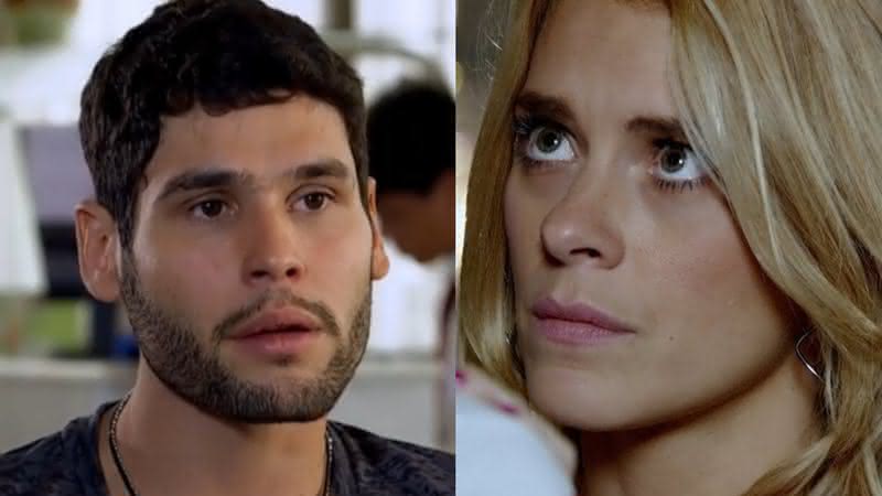 Wallace dá o troco e provoca Teodora com nova namorada - TV Globo