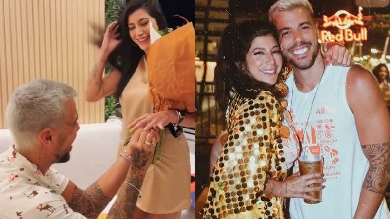 Lipe Ribeiro e Yá Burihan romperam o noivado após rumores de traição - Instagram