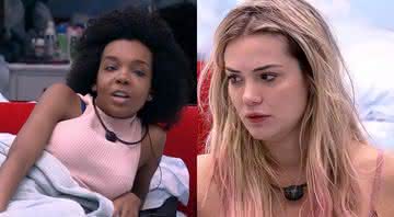 Thelma desabafa com Marcela no quarto céu - TV Globo