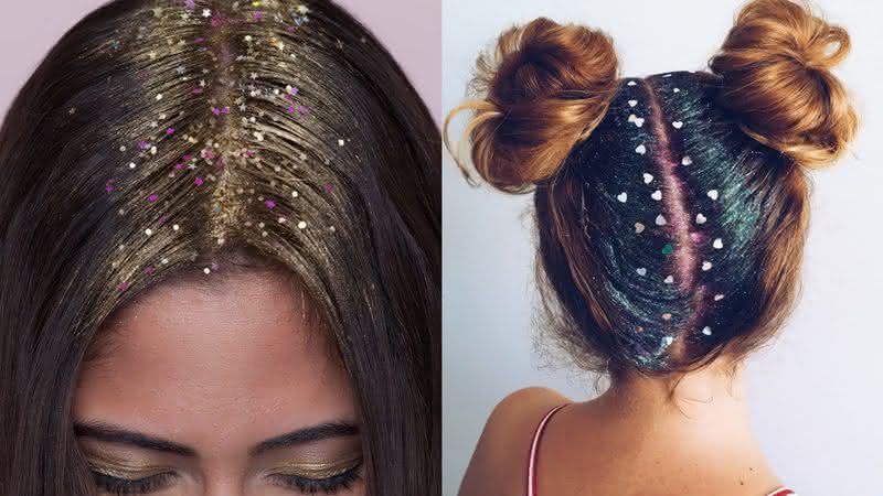 Carnaval 2022: Glitter nos cabelos: Especialista dá dicas de como usar e o cuidado com os fios - Internet