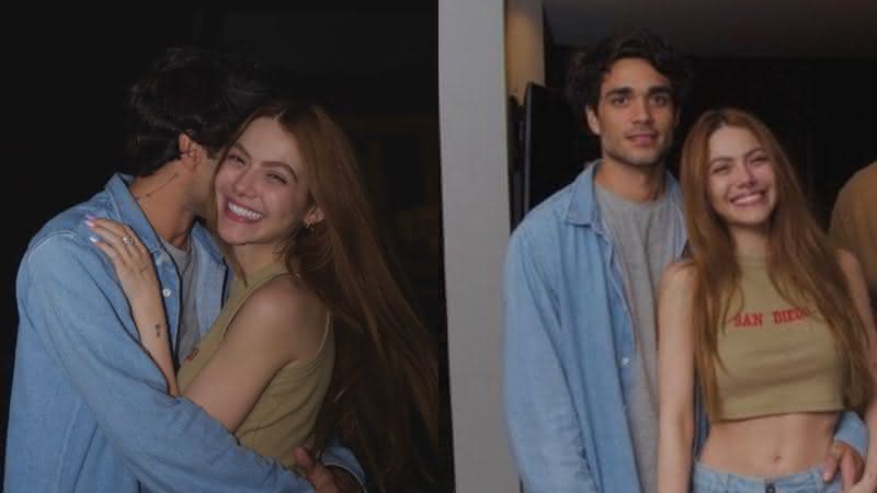 Sarah Poncio posa com namorado em festa surpresa de aniversário - Instagram