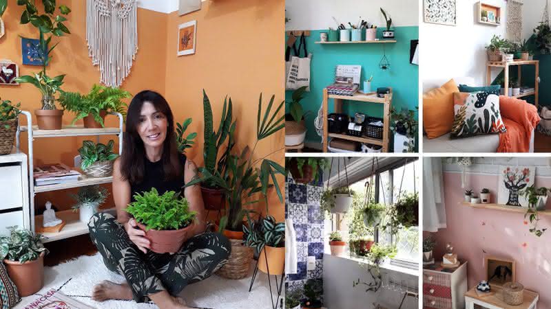 Márcia Gomes dá dicas de decoração no @apezinhodiy - Instagram