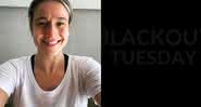 Fernanda Gentil adere a hashtag 'Blackout Tuesday' e explica o movimento - Instagram