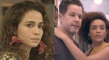 Érica flagra Raul com Vitória e arma barraco no meio da rua - TV Globo