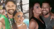 Em seu Instagram, Viviane Araujo compartilhou vídeo recebendo beijos do namorado e encantou os seguidores - Instagram