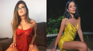 Geisy Arruda se surpreendeu com o fato de Bruna Marquezine não ter engordado - Instagram