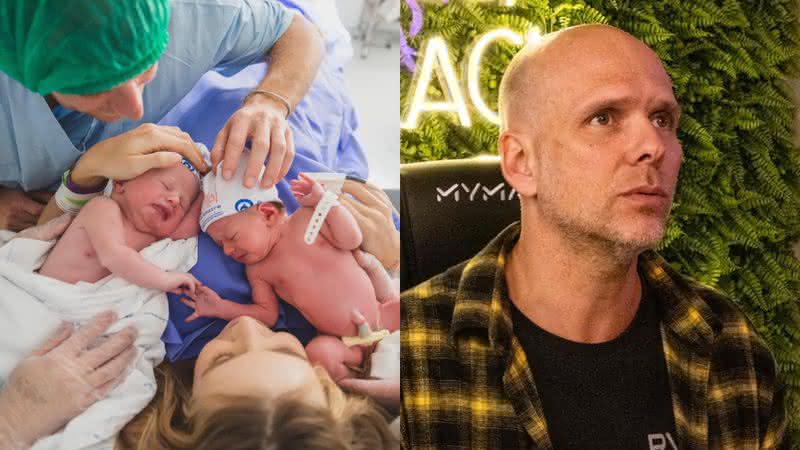 Fernando Scherer, o Xuxa, celebra nascimento dos primeiros netos, filhos de  Isabella Scherer - Instagram