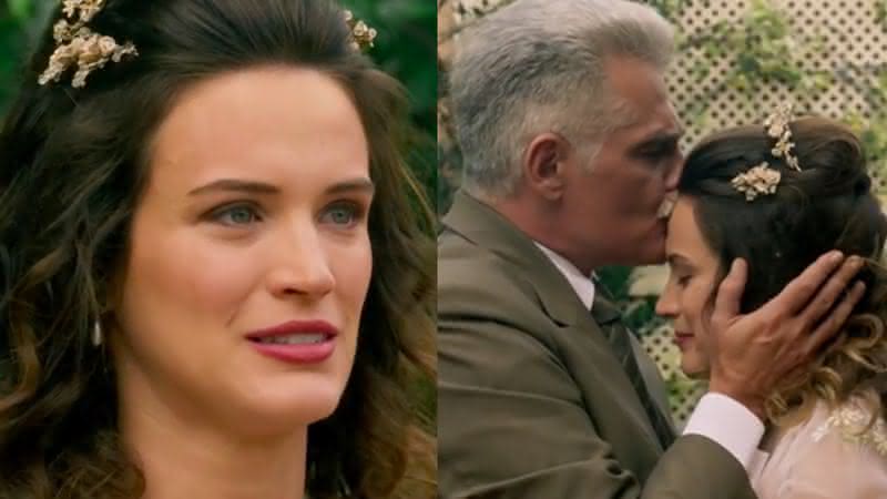 Maria vai às lágrimas com pedido de perdão de pai - TV Globo