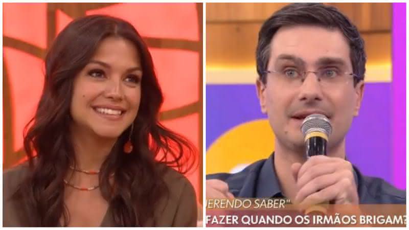 Mãe de dois filhos, Thais Fersoza e Médico Psiquiatra conversam sobre filhos - TV Globo