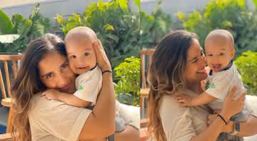 Em seu Instagram, a filha de Zezé Di Camargo comemorou mais um mês de vida do herdeiro, Joaquim - Instagram