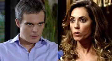 Tereza Cristina vai a motel barato com cúmplice e faz René pirar - TV Globo