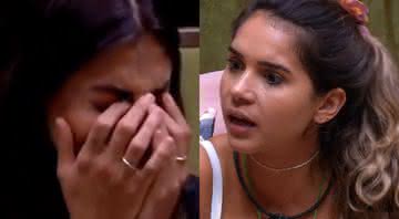 Após notícias do coronavírus, Gizelly faz Mari chorar ao citar ex-BBB Jonas - TV Globo