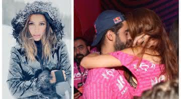 Pedro Scooby beija Cintia Dicker em camarote de Anitta - Instagram