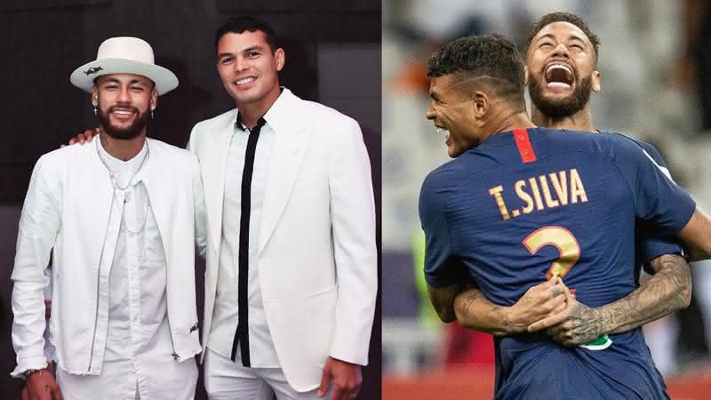 Em seu Instagram, Neymar Jr. fez homenagem emocionante para Thiago Silva e encantou os fãs de futebol - Instagram