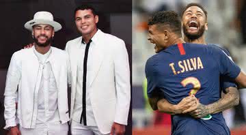 Em seu Instagram, Neymar Jr. fez homenagem emocionante para Thiago Silva e encantou os fãs de futebol - Instagram