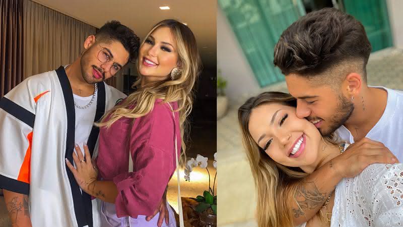 Em seu Instagram, Zé Felipe celebrou 2 meses de namoro com Virginia Fonseca e encantou os seguidores - Instagram