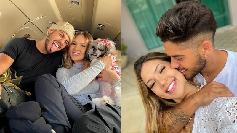 Em seu Instagram, Zé Felipe compartilhou clique romântico ao lado da namorada, Virgínia Fonseca, e encantou os seguidores - Instagram