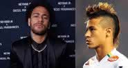 Nos Stories do Instagram, a mãe de Davi Lucca mostrou o padrasto raspando o cabelo do pequeno, em homenagem a Neymar - Instagram